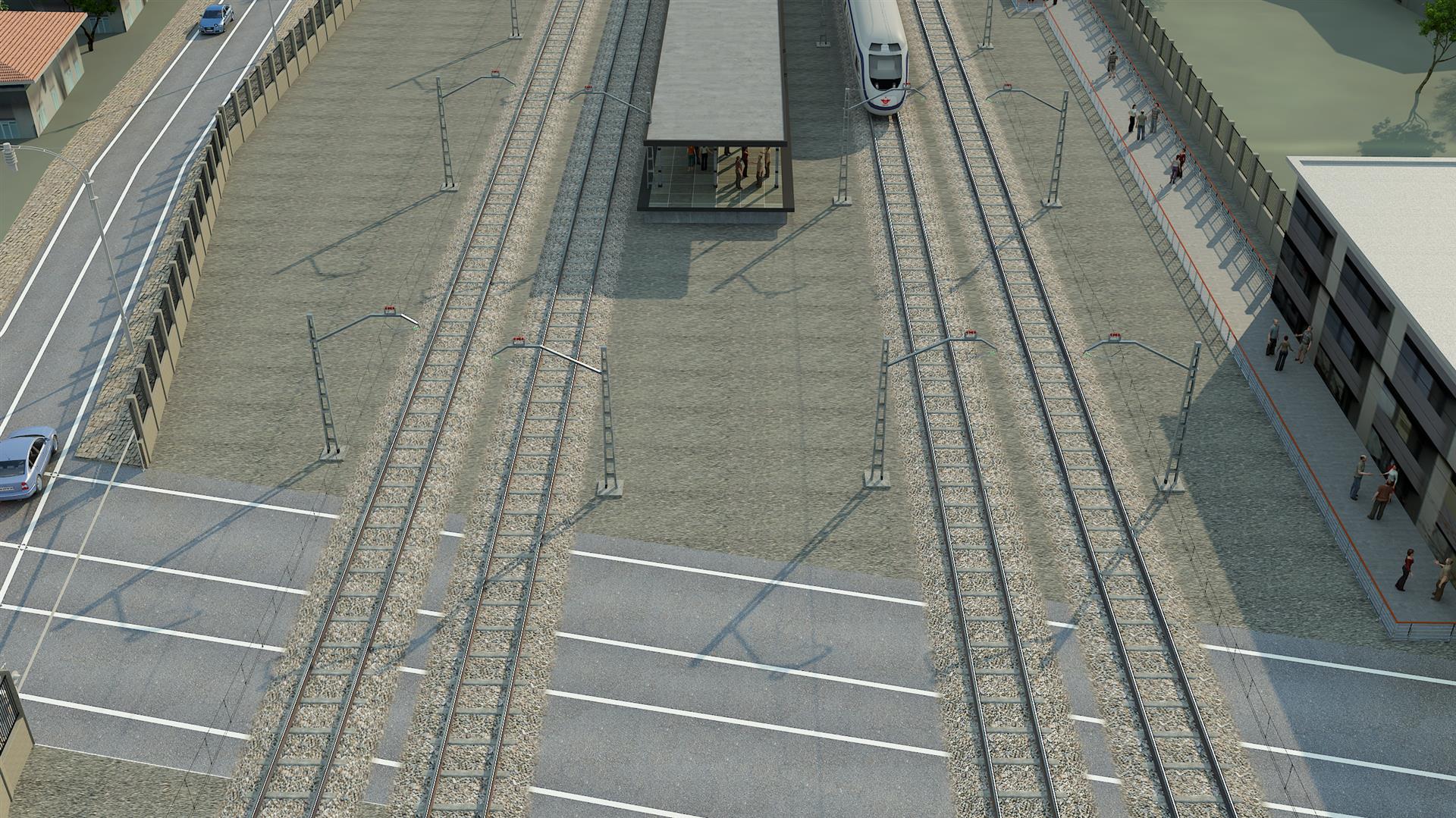 Adana-Mersin istasyonları arasında mevcut hattın yanına 3. ve 4. hat ilave edilmesi işi